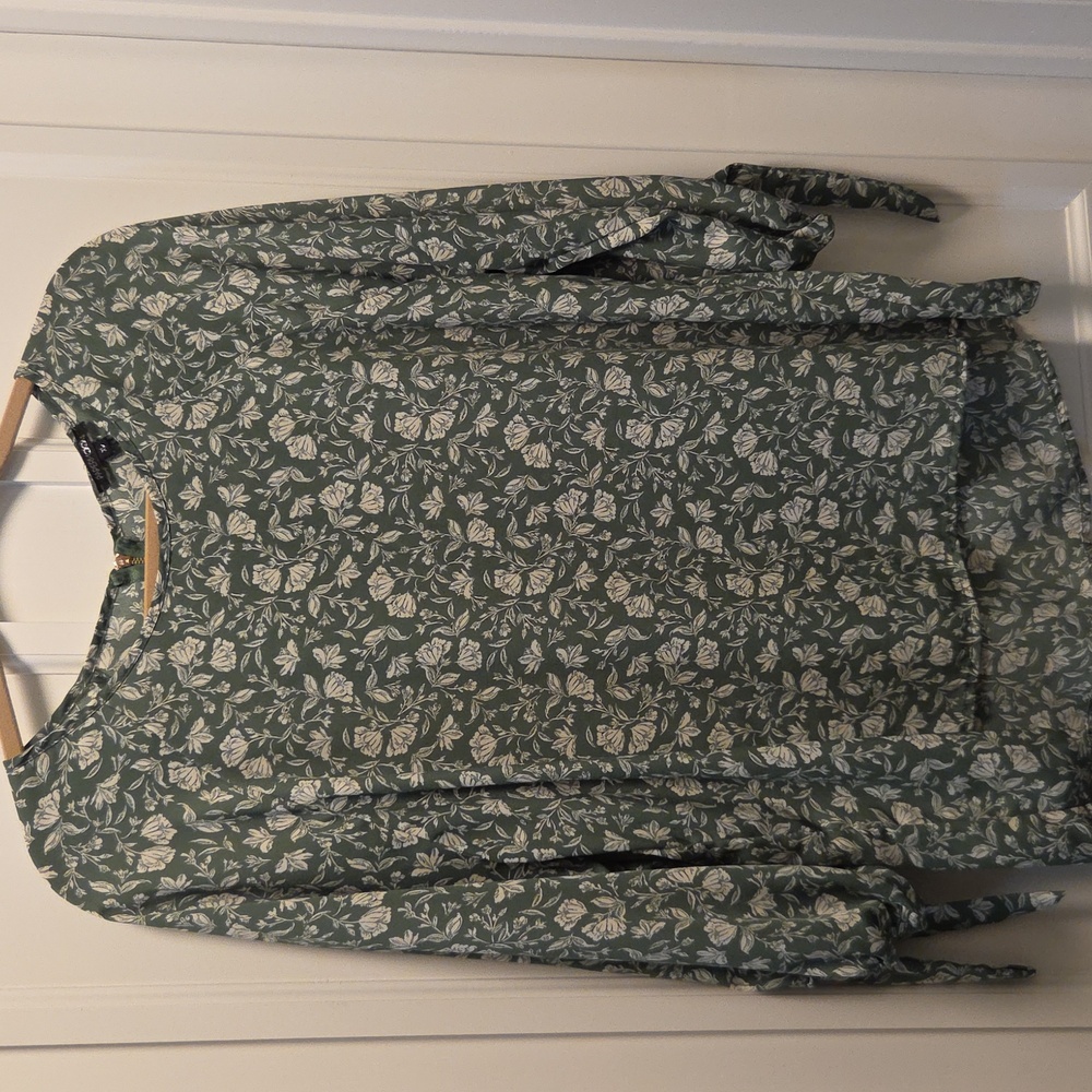 Papermoon Green Floral Blouse